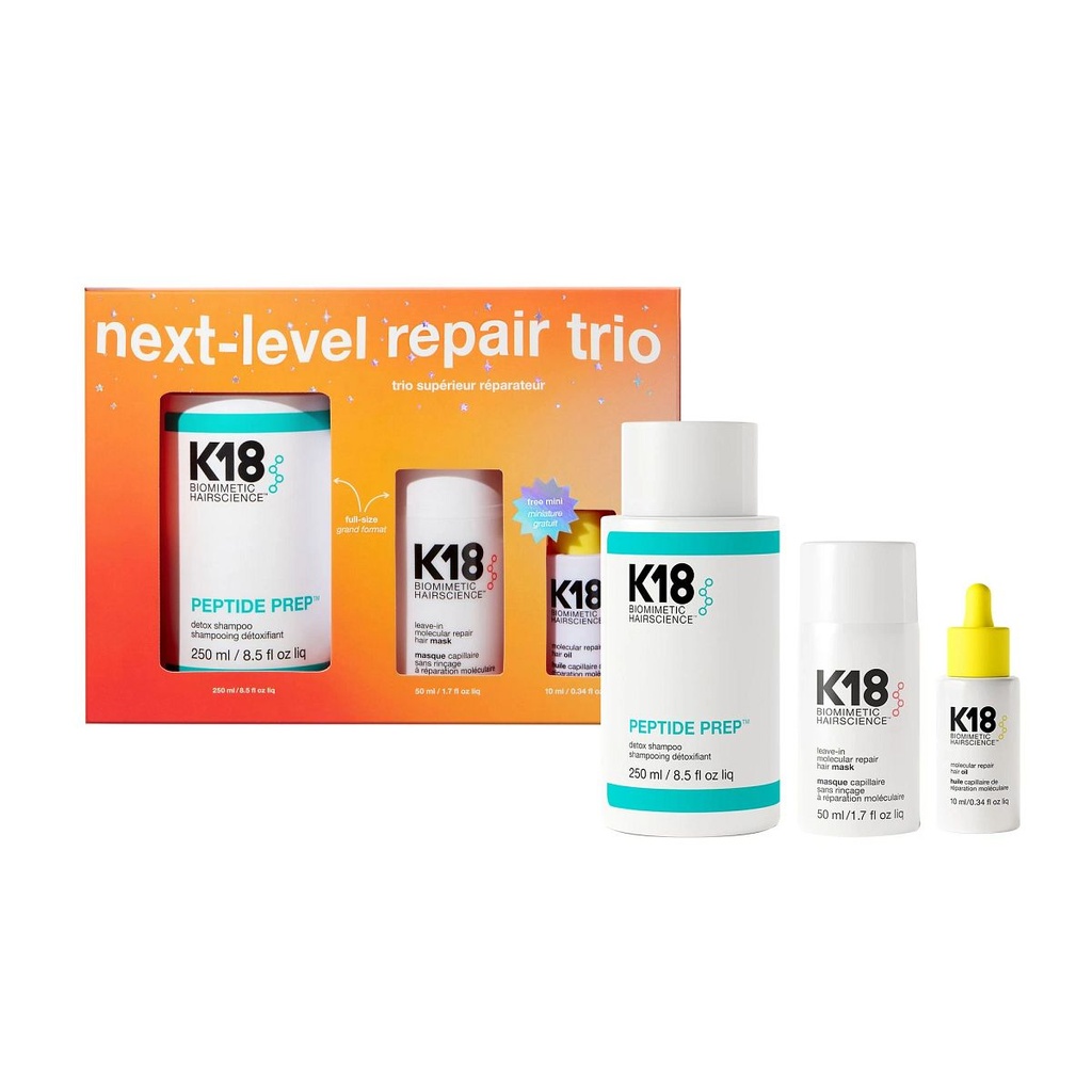 K18 Holiday KIT | Подарунковий набір для відновлення волосся