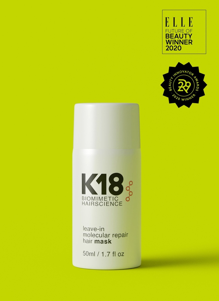 K18 Leave-in molecular repair hair mask | Незмивна маска для молекулярного відновлення волосся, 50 мл